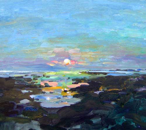 Painting Code#40762-Jakovlev, Sergej: Sunset