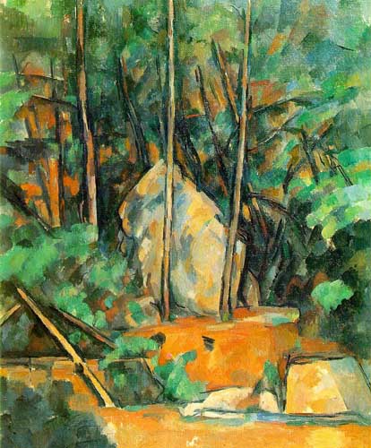 Painting Code#40898-Cezanne, Paul: Cistern in the Park at Chateau Noir 