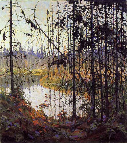 Painting Code#40978-Thomson, Tom(Canadian, 1877-1917): Thomson, Tom Northern River