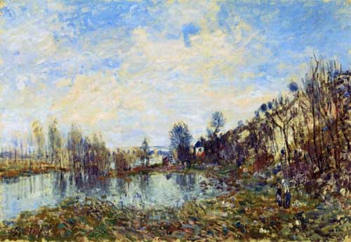 Painting Code#41301-Sisley, Alfred - Flooded Field
