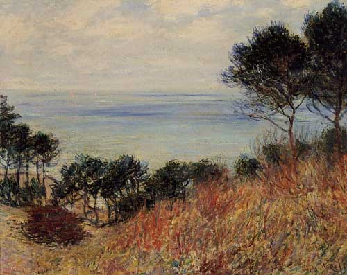Painting Code#41424-Monet, Claude - The Coast of Varengeville