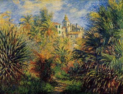 Painting Code#41443-Monet, Claude - The Moreno Garden at Bordighera