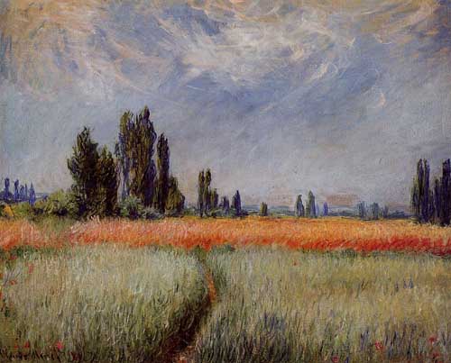 Painting Code#41472-Monet, Claude - The Wheat Field