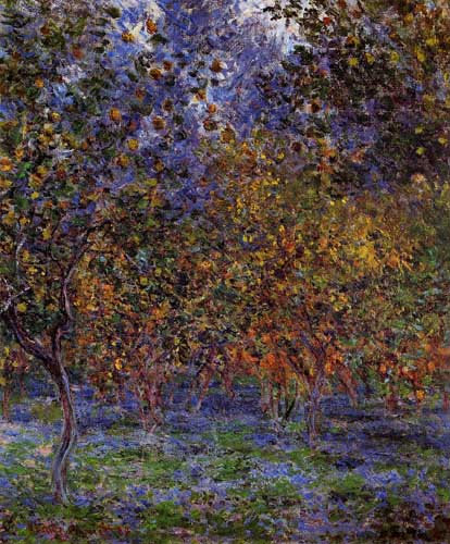Painting Code#41480-Monet, Claude - Under the Lemon Trees