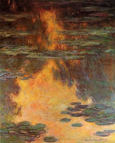 Painting Code#41498-Monet, Claude -  Water Lilies