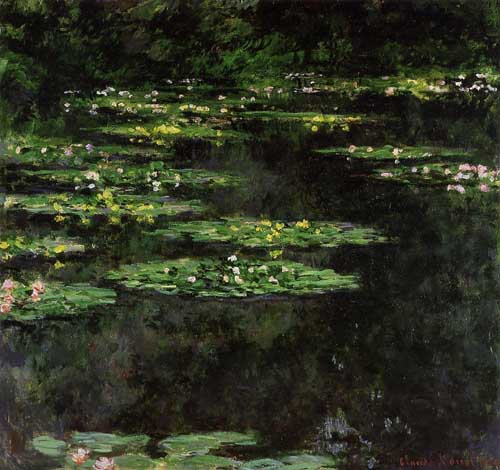 Painting Code#41505-Monet, Claude -  Water Lilies