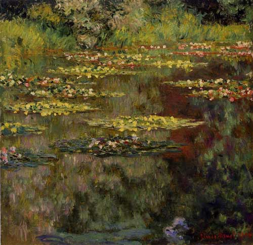 Painting Code#41510-Monet, Claude -  Water Lilies