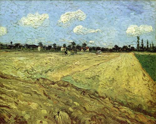 Painting Code#41585-Vincent Van Gogh - Plowed Field