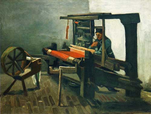 Painting Code#41634-Vincent Van Gogh - Weaver