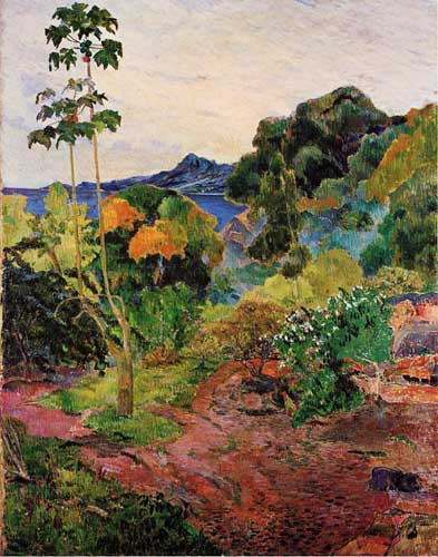 Painting Code#42217-Gauguin, Paul - Tropical Vegetation