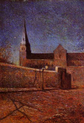 Painting Code#42220-Gauguin, Paul - Vaugirard Church