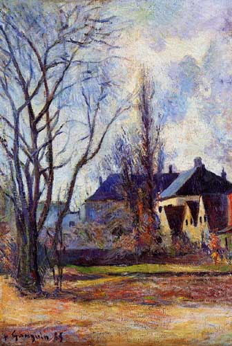Painting Code#42231-Gauguin, Paul - Winter&#039;s End