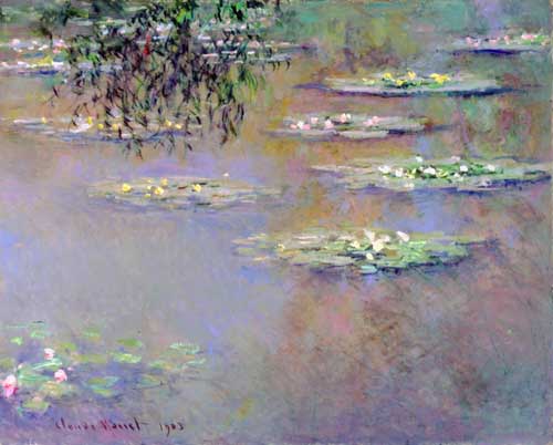 Painting Code#42421-Monet, Claude - Water Lilies