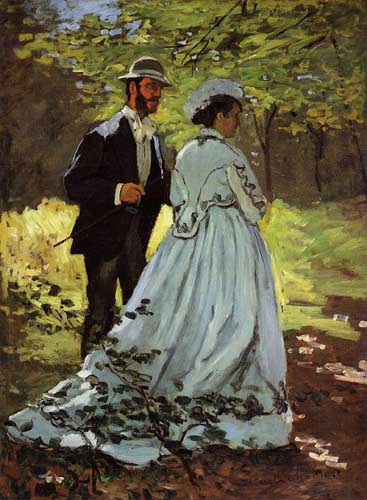 Painting Code#45070-Monet, Claude - The Strollers