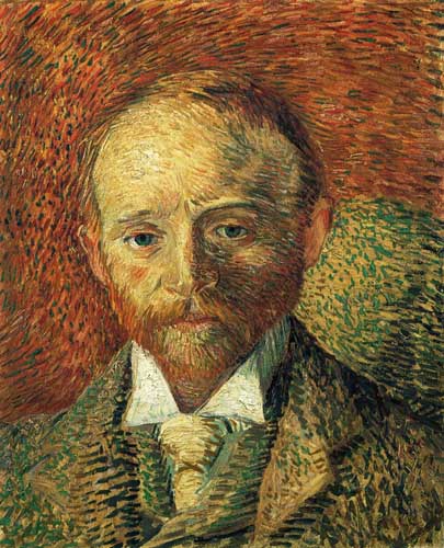 Painting Code#45077-Vincent Van Gogh - Portrait of Alexander Reid