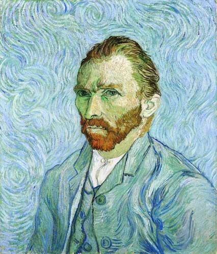 Painting Code#45082-Vincent Van Gogh - Self Portrait 