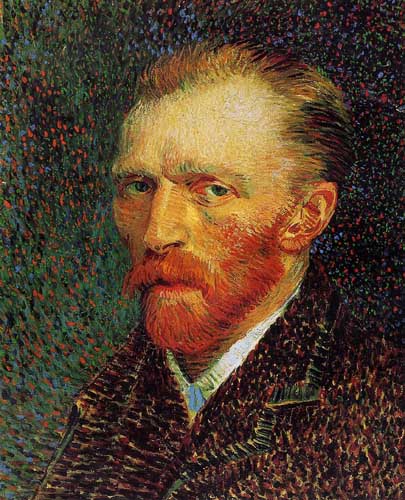 Painting Code#45083-Vincent Van Gogh - Self Portrait 