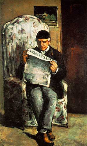 Painting Code#45630-Cezanne, Paul: Portrait of the Artist&#039;s Father