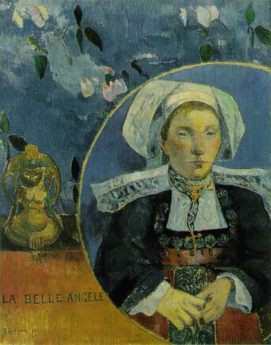 Painting Code#45649-Gauguin, Paul: La Belle Angele
