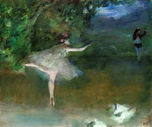 Painting Code#45671-Degas, Edgar - Les Pointes