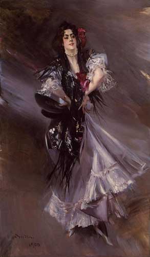 Painting Code#45734-Boldini, Giovanni(Italy) - The Spanish Dancer