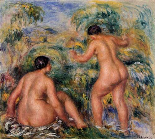 Painting Code#45878-Renoir, Pierre-Auguste - Bathers
