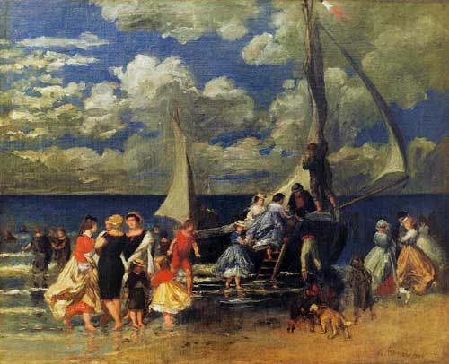 Painting Code#46012-Renoir, Pierre-Auguste - The Return of the Boating Party