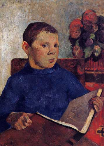 Painting Code#46042-Gauguin, Paul - Clovis