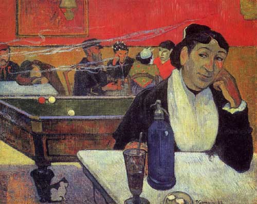 Painting Code#46048-Gauguin, Paul - Night Cafe at Arles