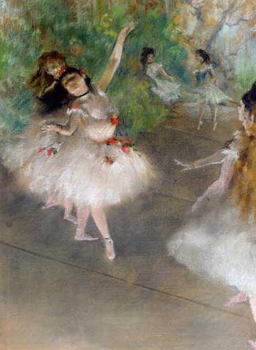 Painting Code#46095-Degas, Edgar - Dancers