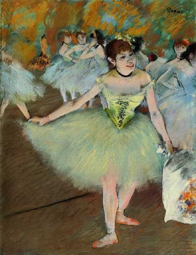 Painting Code#46127-Degas, Edgar - On Stage