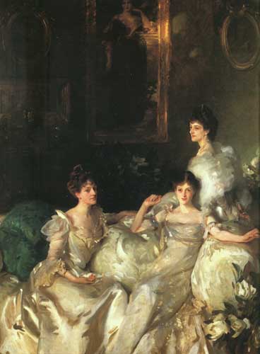 Painting Code#46211-Sargent, John Singer - The Wyndham Sisters