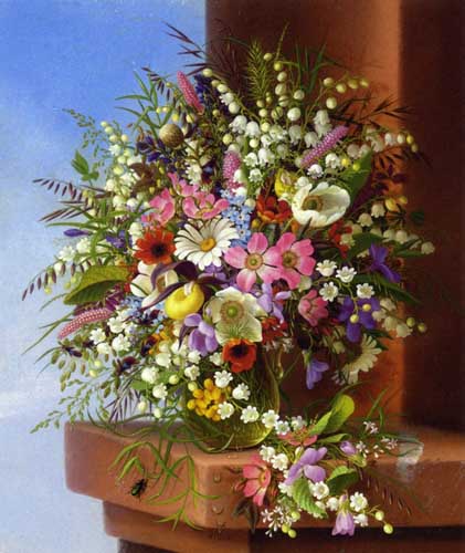 Painting Code#6098-Adelheid Dietrich - Spring Bouquet 