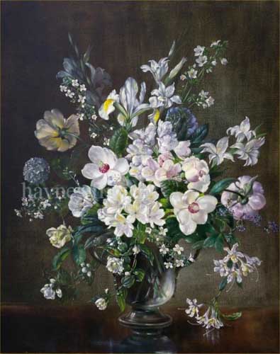 Painting Code#6103-Cecil Kennedy - The White Bunch