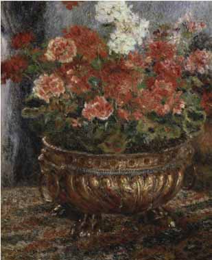 Painting Code#6359-Renoir, Pierre-Auguste - Bouquet of Flowers