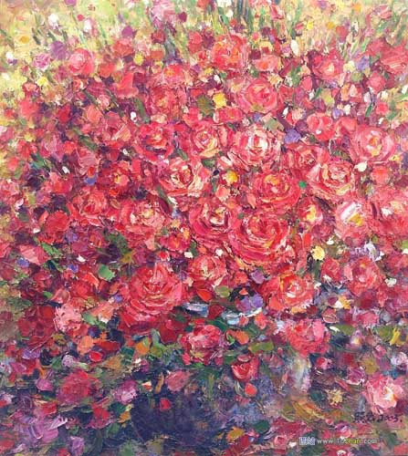 Painting Code#6678-Unknown: Roses