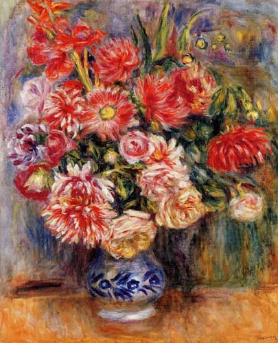 Painting Code#6723-Renoir, Pierre-Auguste - Bouquet