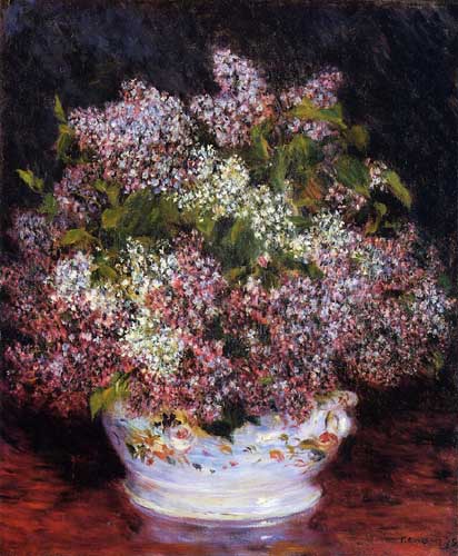 Painting Code#6754-Renoir, Pierre-Auguste - Bouquet of Flowers