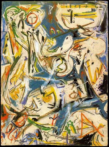 Painting Code#70301-Jackson Pollock - Painting