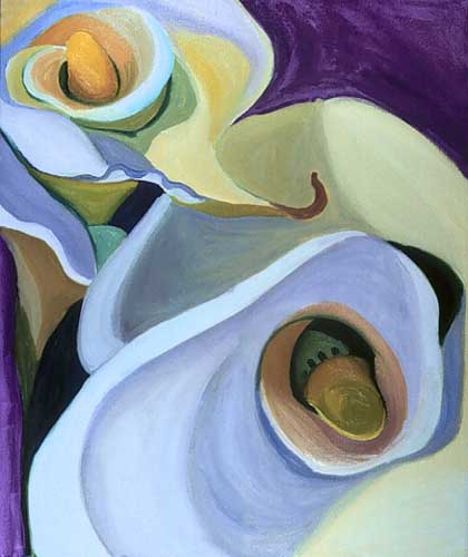 Painting Code#7053-Calla Lily 