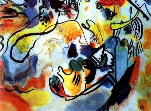 Painting Code#70555-Kandinsky, Wassily - Last Judgement