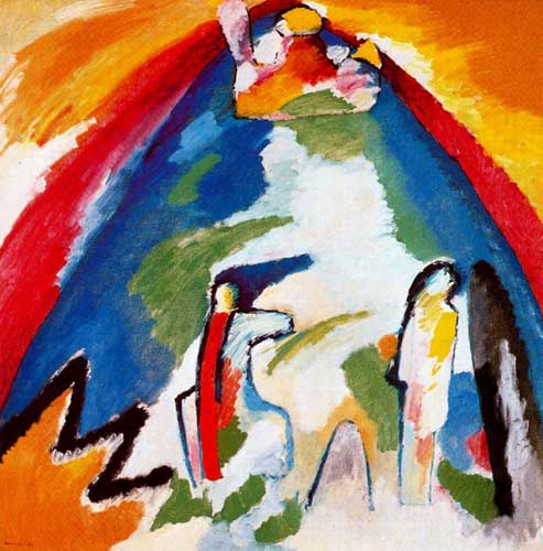 Painting Code#70556-Kandinsky, Wassily - Mountain
