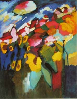 Painting Code#70563-Kandinsky, Wassily - Murnau-Garden II
