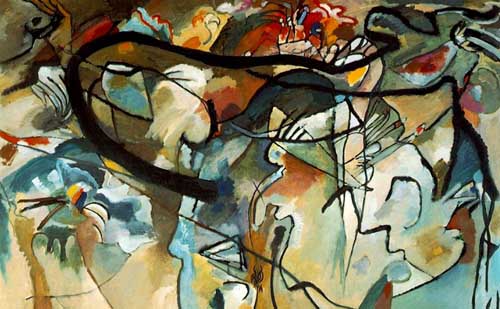 Painting Code#70570-Kandinsky, Wassily - Composition V