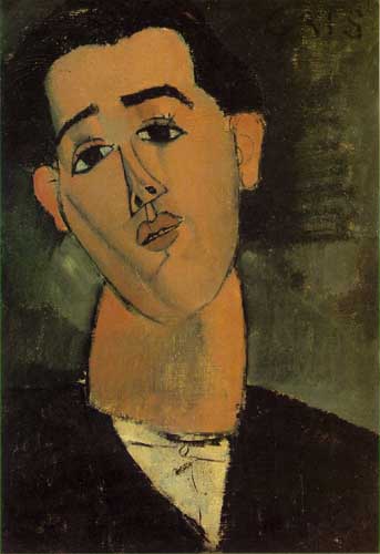 Painting Code#70786-Modigliani, Amedeo - Juan Gris
