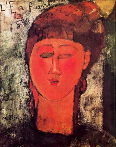 Painting Code#70826-Modigliani, Amedeo - L&#039;enfant Gras