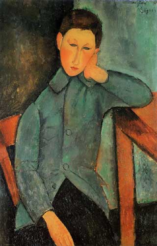 Painting Code#70842-Modigliani, Amedeo - The Boy