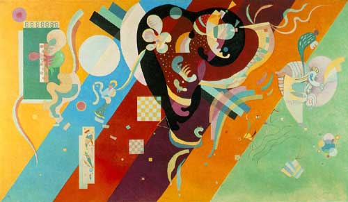 Painting Code#70972-Kandinsky, Wassily - Composition IX, 113.5x195cm
