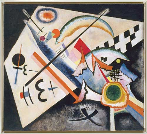 Painting Code#70986-Kandinsky, Wassily - White Cross