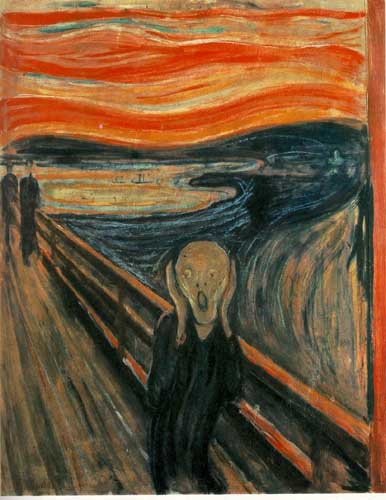 Painting Code#7163-Munch, Edvard(Norway): The Scream 